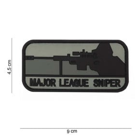 Patch 3D en PVC "Major League Sniper Dark" noir - 101 Inc