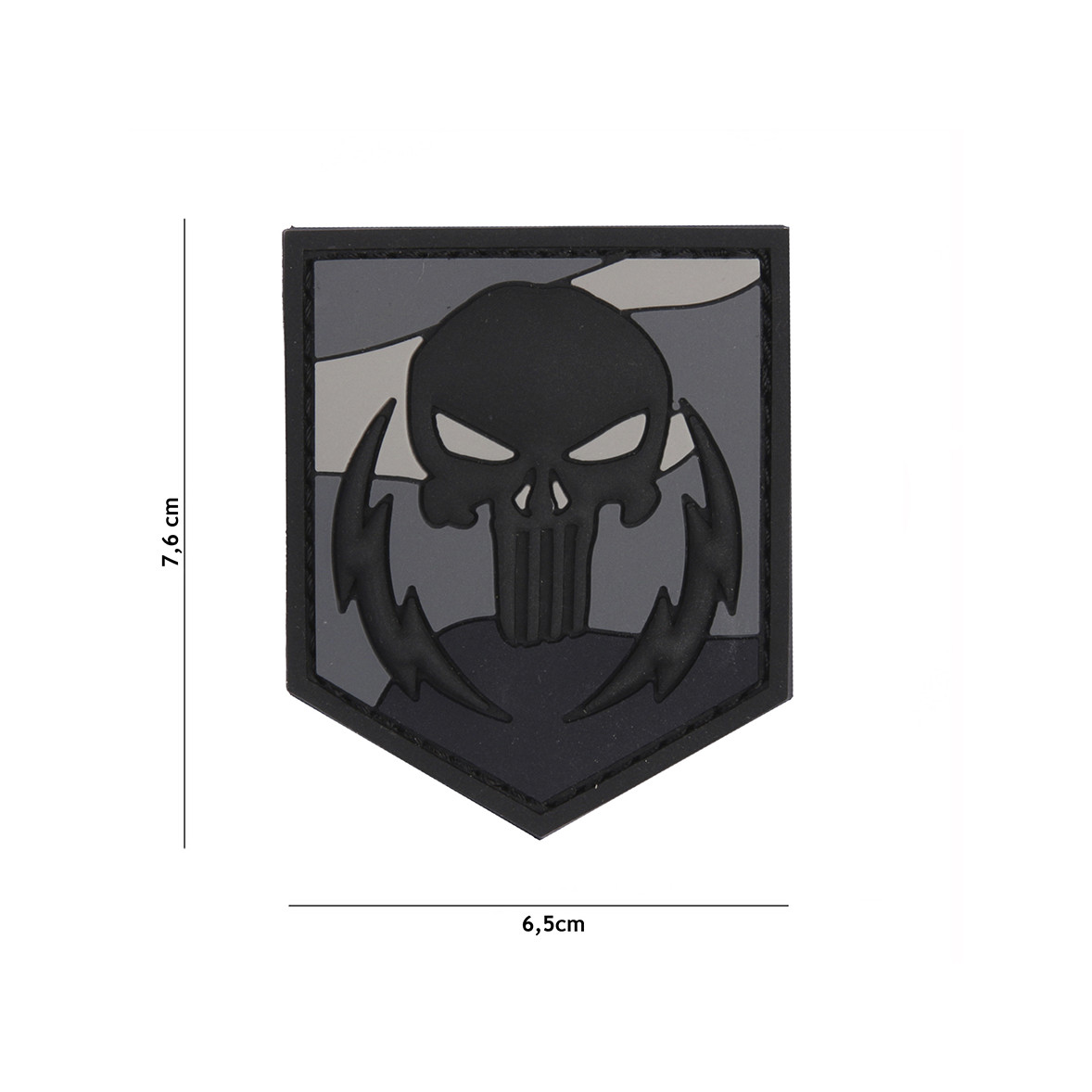 Patch Tactique 3D En PVC Pour Mouton Noir - Patch Pour Moral Drôle De