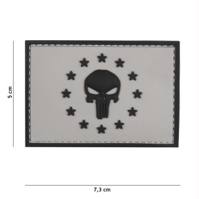 Patch 3D en PVC Punisher EU Vert - 101 Inc