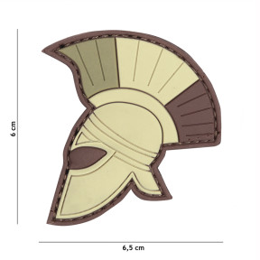 Patch 3D en PVC Punisher Cible Phosphorescent - 101 Inc