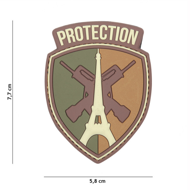 Patch 3D en PVC Protection Multi - 101 Inc