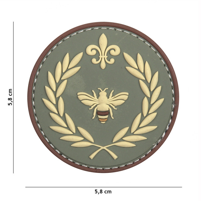 Patch 3D PVC Napoleon bij Groen - 101 Inc