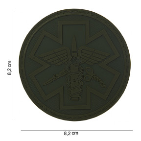 Naszywka 3D PVC Para Medic Zielona - 101 Inc