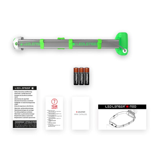 Lampe Frontale NEO Vert - Led Lenser