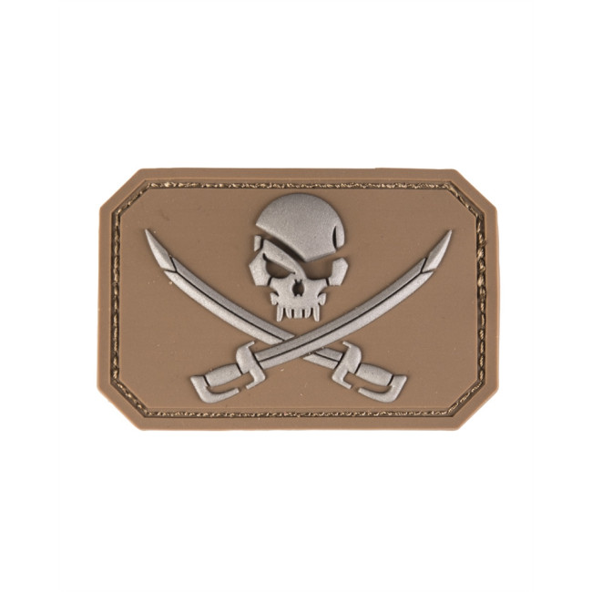 Patch 3D PVC Skelet en Sabel Coyote - Miltec