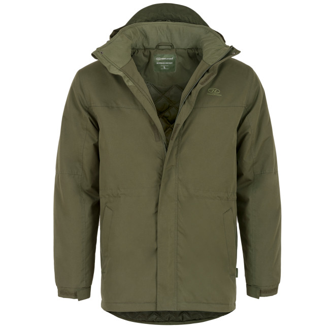 Gewatteerde vest Boreas Olijfgroen - Highlander