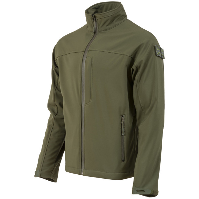 ODIN softshell AB TEX olijfgroen jas - Highlander