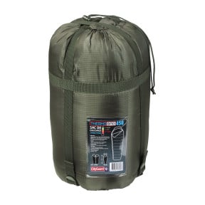 Saco de Dormir Thermobag Frio Extremo 450g/m² - Caqui - CityGuard