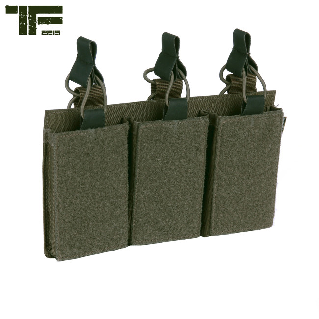 Pochette triple chargeurs M4 Verte OD - Task Force 2215 Pochette triple chargeurs M4 Verte OD - Task Force 2215