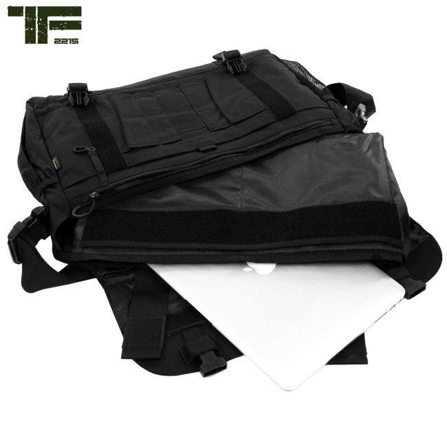 Messenger Bag Umhängetasche 18L Schwarz - Task Force 2215