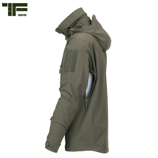 Kurtka Softshell Echo One Zielona OD - Task Force 2215