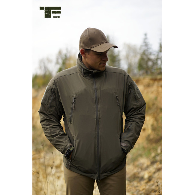 Kurtka Softshell Echo One Zielona OD - Task Force 2215