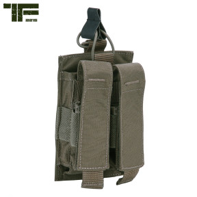 Pochette chargeurs PA et M4/AK Verte OD - Task Force 2215