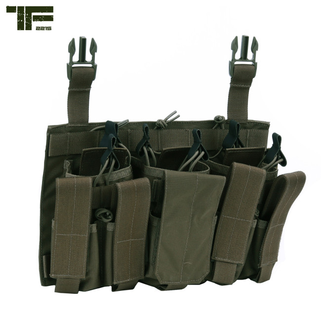 Pochette chargeurs PA et M4/AK Verte OD - Task Force 2215 Pochette chargeurs PA et M4/AK Verte OD - Task Force 2215