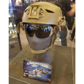 JUMPMASTER Maske Tan Grau Glas - ESS
