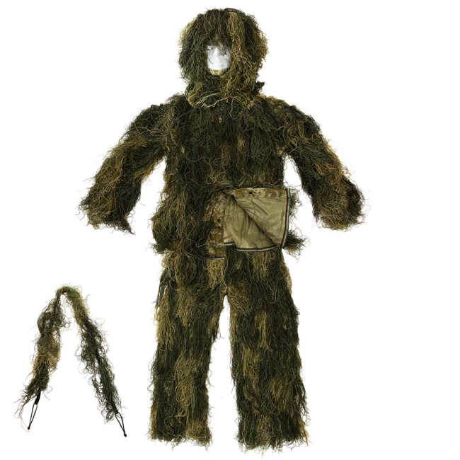 Ensemble Ghillie Special Forces Woodland - Fosco Industries Ensemble Ghillie Special Forces Woodland - Fosco Industries