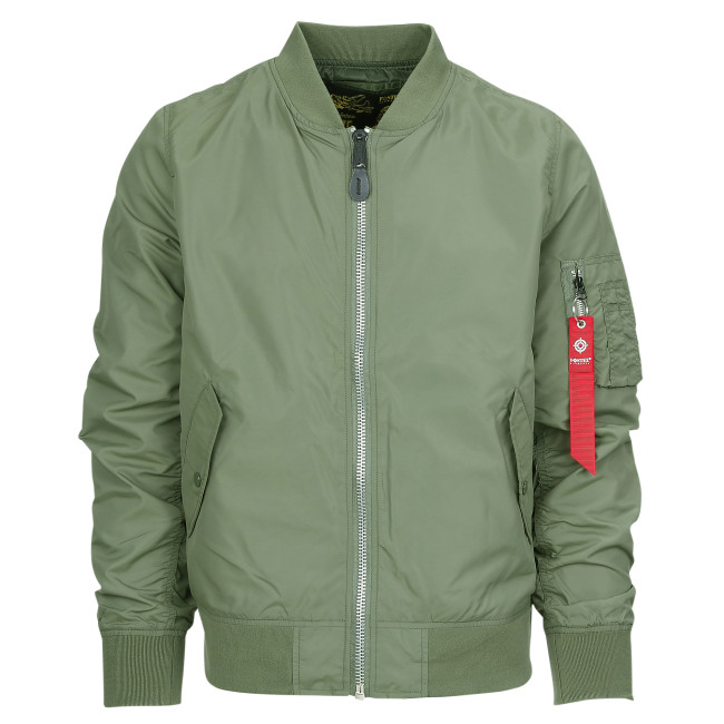 Veste Bomber d'été Jack MA-1 vert - Fostex
