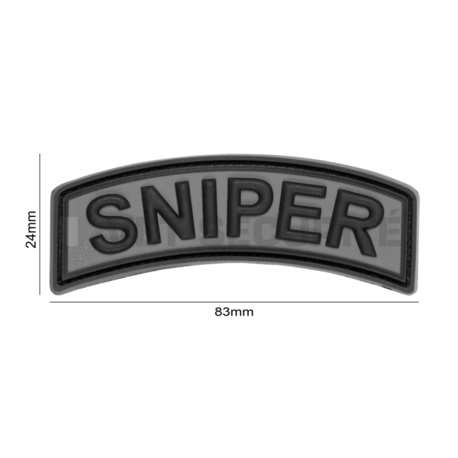 Patch Sniper Tab Rubber Foliage Green  - Jacket To Go
