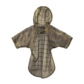 Ghillie-Umhang Scharfschütze Flecktarn - Miltec