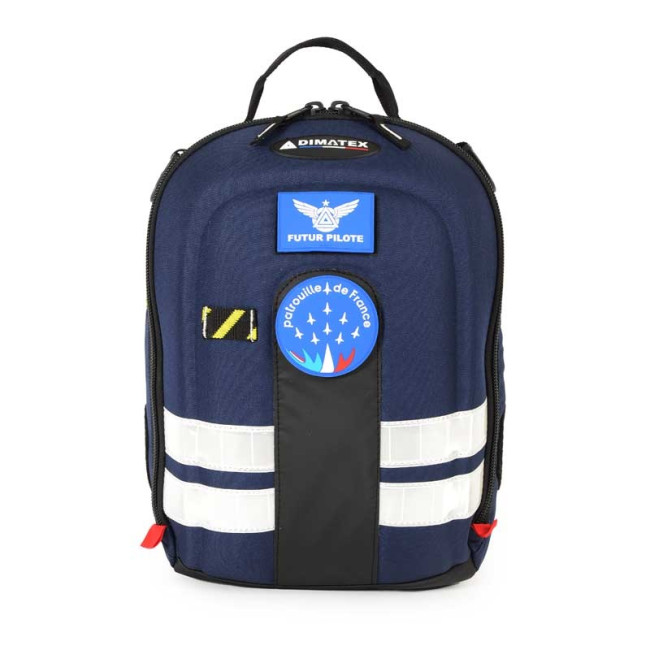 Sac à dos Mini Matt Bleu Patrouille de France - Dimatex