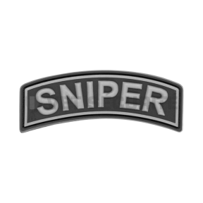 Patch Sniper Tab Gummi Schwarz/Grau - JTG
