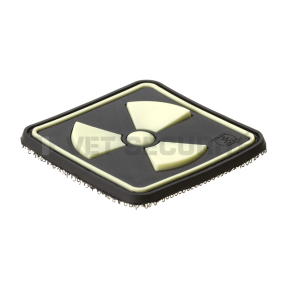 Patch Radioactive Rubber Fluo/Zwart - JTG