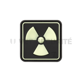 Patch Radioactive Rubber Fluo/Zwart - JTG