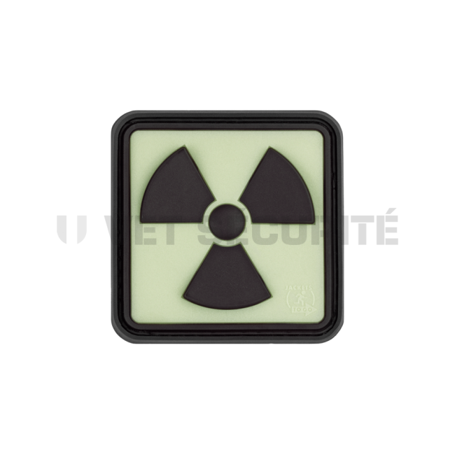 Patch Ratioactive Rubber Noir/Fluo - JTG