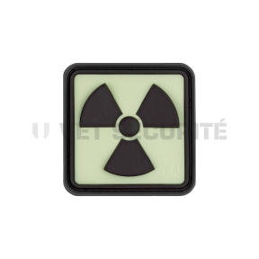 Patch Radioactive Rubber Schwarz/Neon - JTG