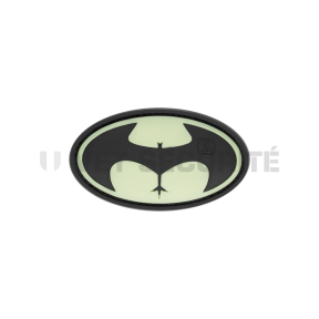 Patch Buttman Rubber Fluo/Zwart - JTG