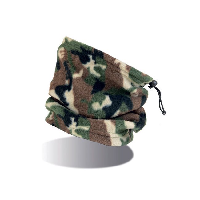 Warme Nekwarmer Hotty Green Camouflage - Atlantis