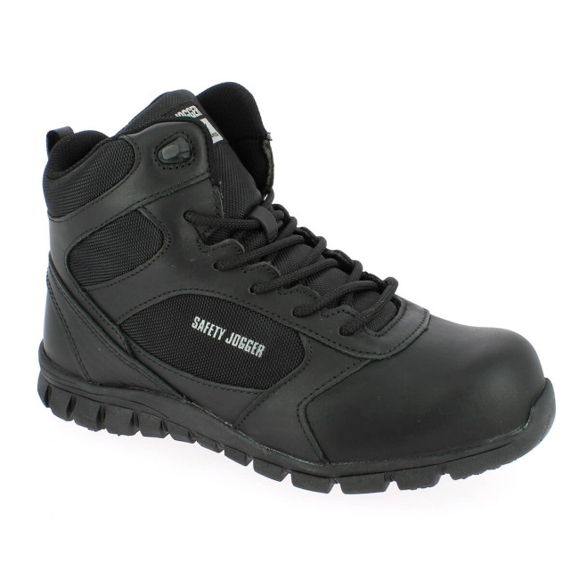 But Skóra i Nylon Dragon Czarny - Safety Jogger