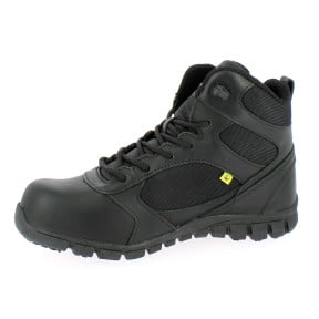 Schoen Leer en Nylon Dragon Zwart - Safety Jogger