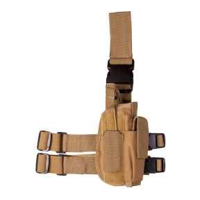 Dijbeenholster Tactical Coyote - Kombat Tactical