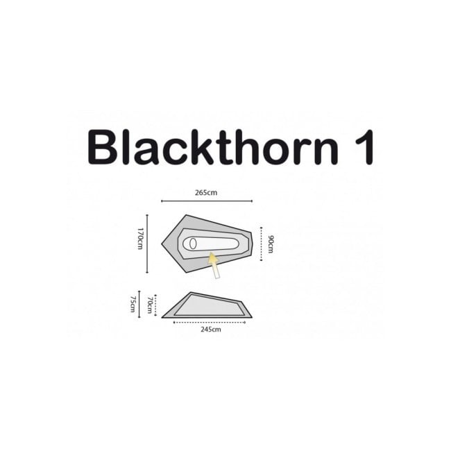 Einmannzelt Backhorn HMTC - Highlander