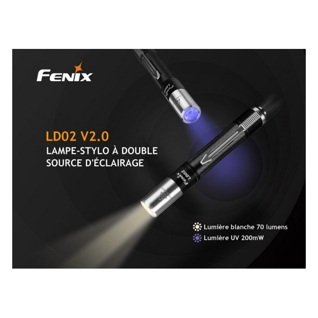 Kompakte Taschenlampe 70 Lumen LD02 V2.0 - Fenix
