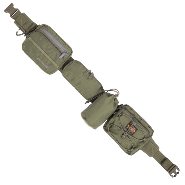 Ceinturon ALISSOS + 4 poches Vert Olive - Pentagon