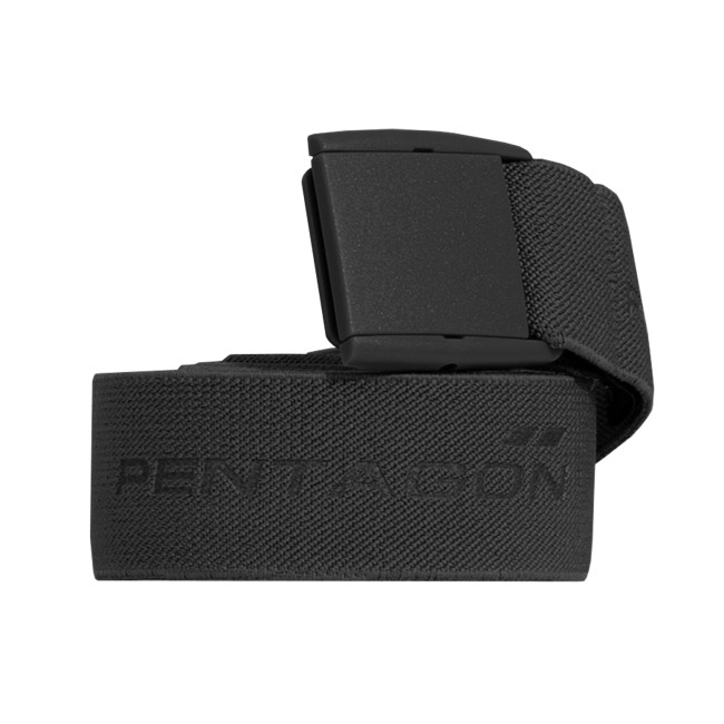 Elastische HEMANTAS Riem Zwart - Pentagon