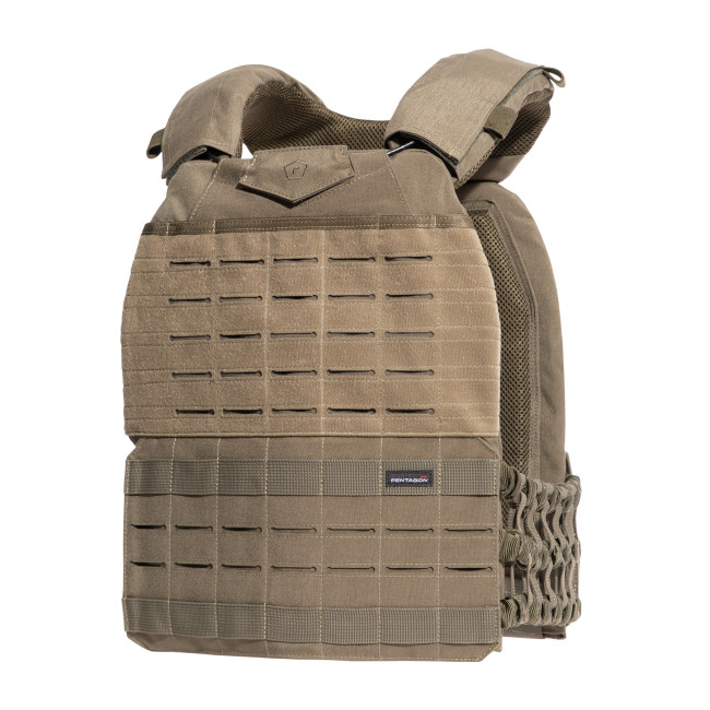 Gilet Tactique MILON VEST Plate Carrier Coyote - Pentagon