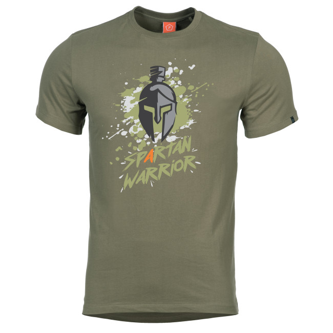 T-Shirt AGERON Spartan Warrior Oliwkowy - Pentagon
