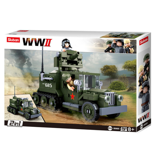 Półgąsienicowiec M38-B0685 - Sluban