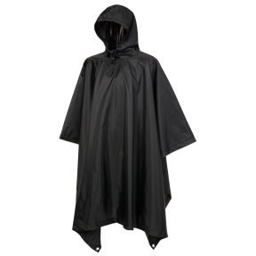 Ripstop Poncho Schwarz - Brandit