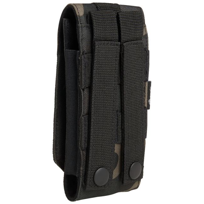 Poche Large Téléphone MOLLE Dark Camo - Brandit