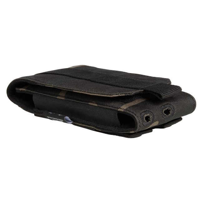 Poche Large Téléphone MOLLE Dark Camo - Brandit