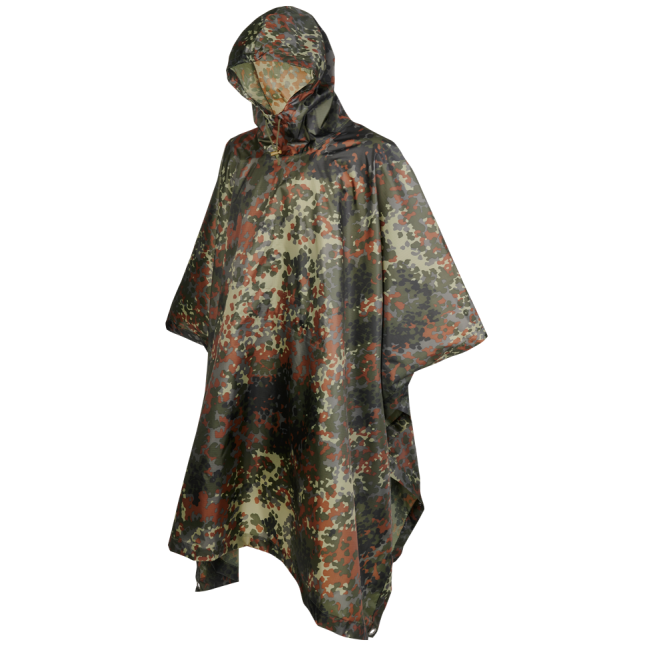 Poncho Ripstop Flecktarn - Brandit