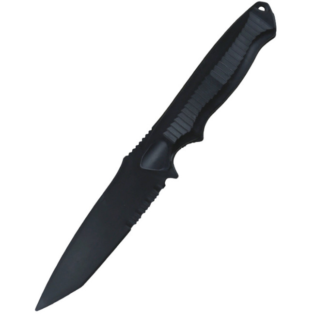 Couteau Airsoft en plastique Tanto - Black - Kombat Tactical