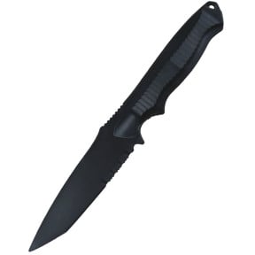Couteau Airsoft en plastique Tanto - Black - Kombat Tactical