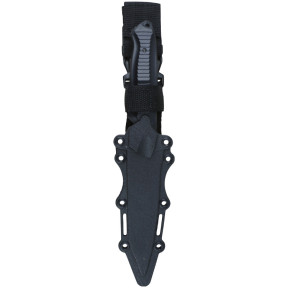 Couteau Airsoft en plastique Tanto - Black - Kombat Tactical