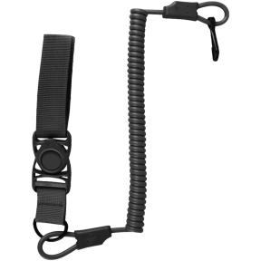 Lanière de pistolet tactique Noir - Kombat Tactical