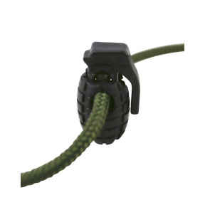 Kordelstopper Granate Schwarz - Kombat Tactical